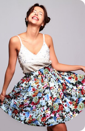 Beautiful smiling woman